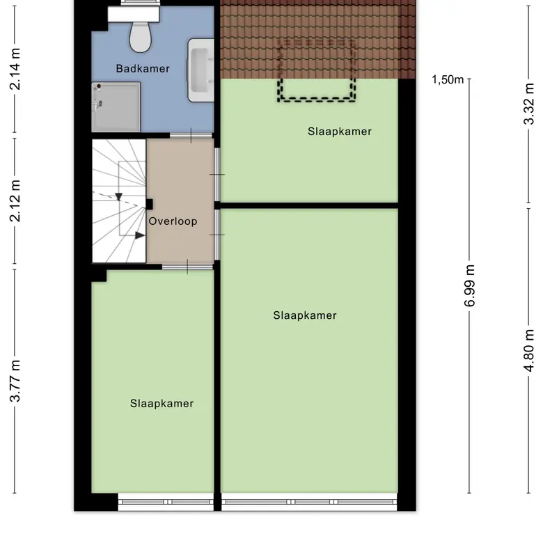Plattegrond 3 van Leverkruid 28