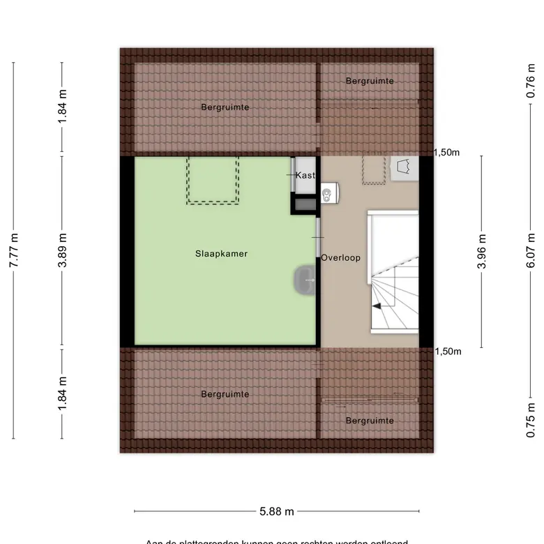 Plattegrond 4 van Prof ten Doesschatestraat 271