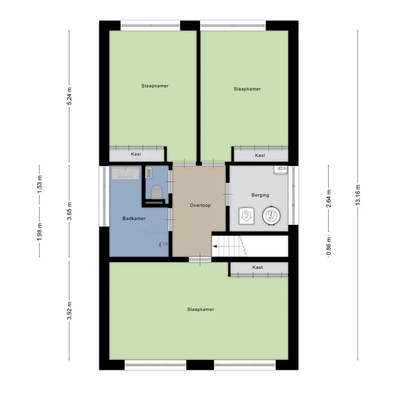 Plattegrond 5 van Stroomwal 9