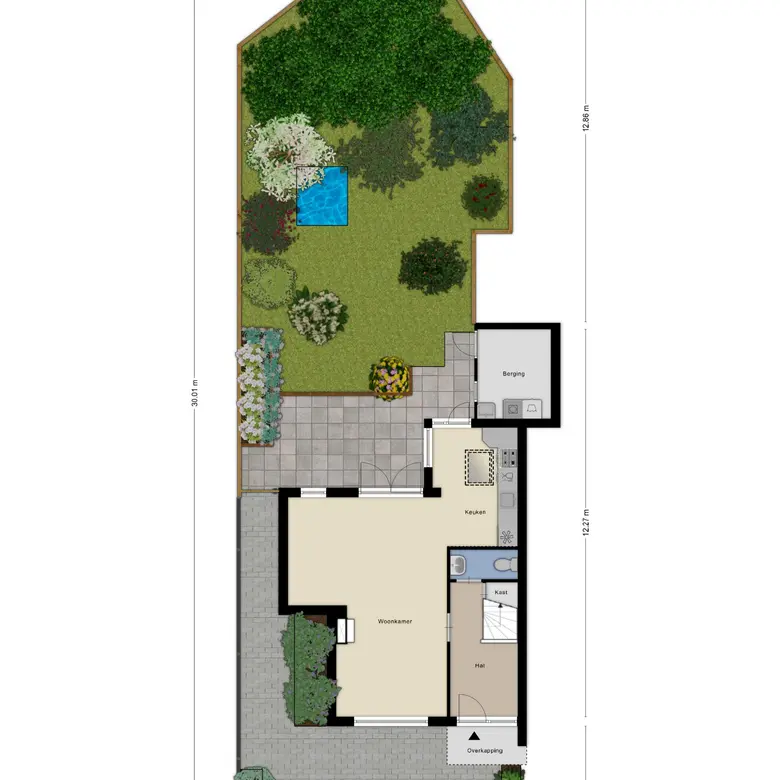 Plattegrond 1 van de Wildtstraat 8