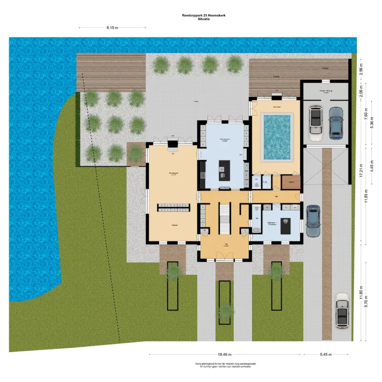 Plattegrond 1 van Rendorppark 25