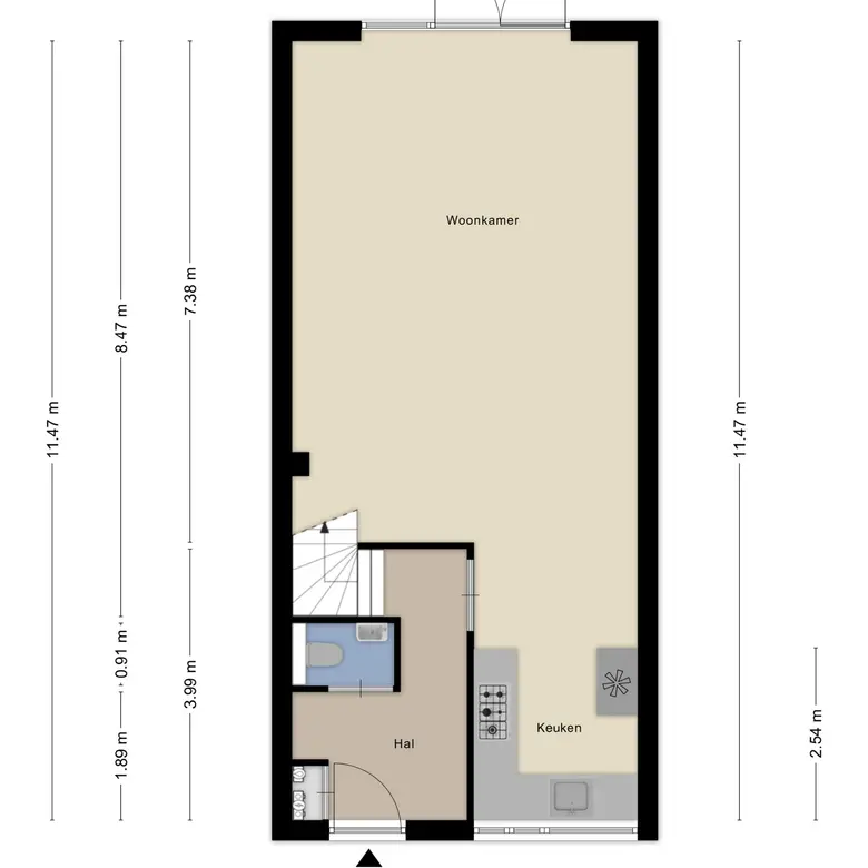 Plattegrond 2 van Tegelzetter 4