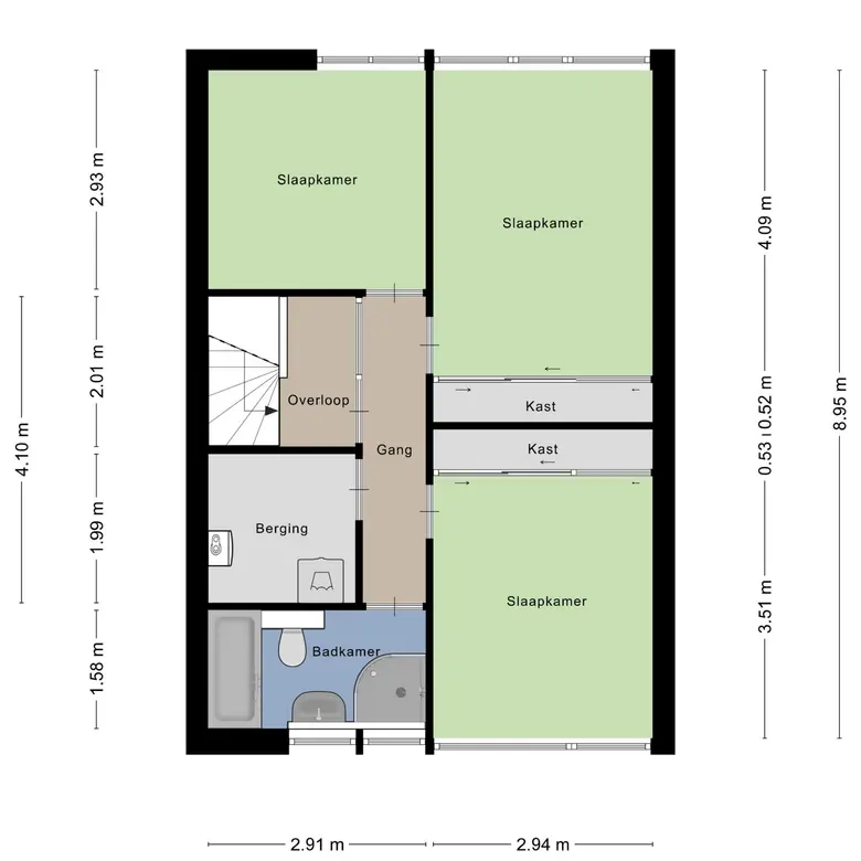 Plattegrond 4 van Boukeveld 3
