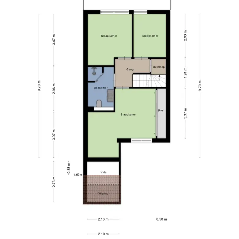 Plattegrond 4 van Sterkenburg 14