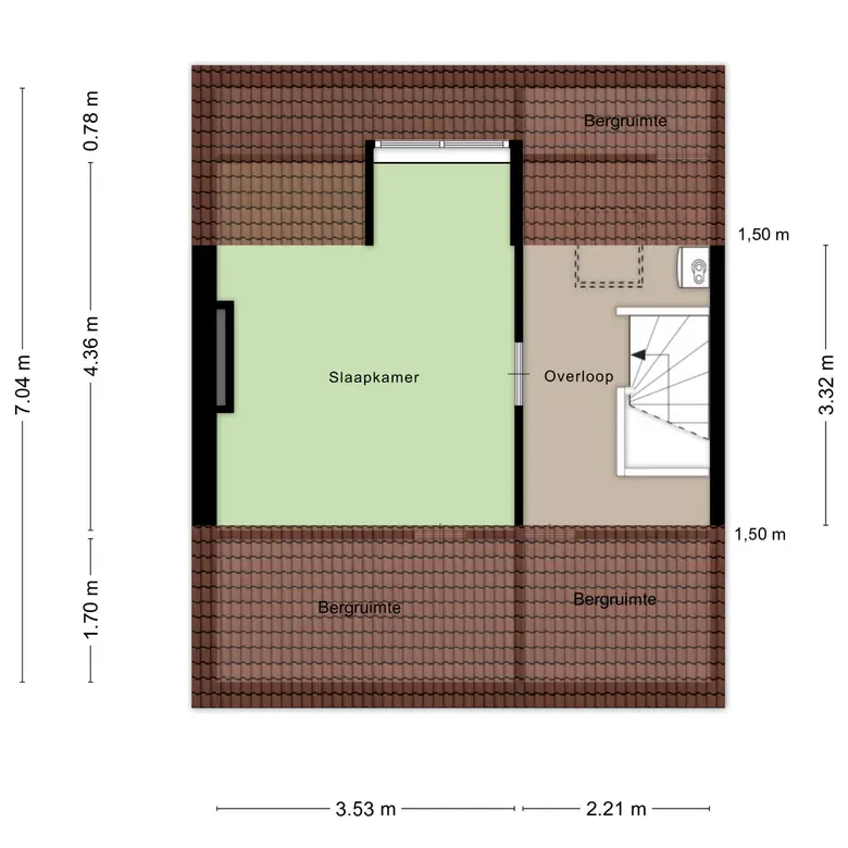 Plattegrond 4 van Jan Ligthartstraat 148