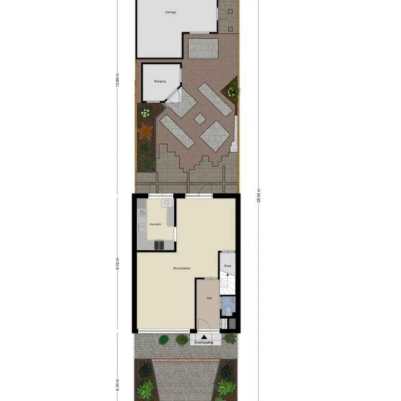 Plattegrond 2 van Boompjesven 39