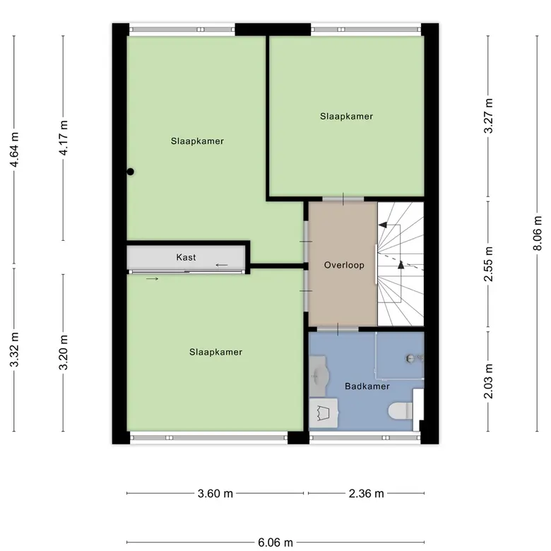 Plattegrond 3 van Boompjesven 39