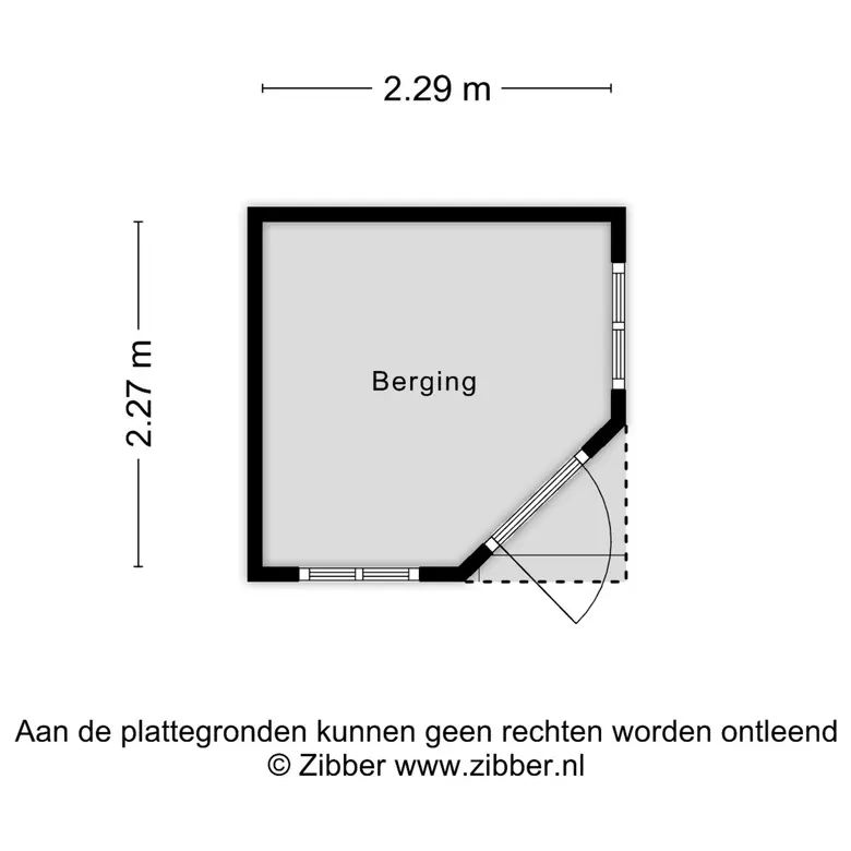 Plattegrond 5 van Boompjesven 39