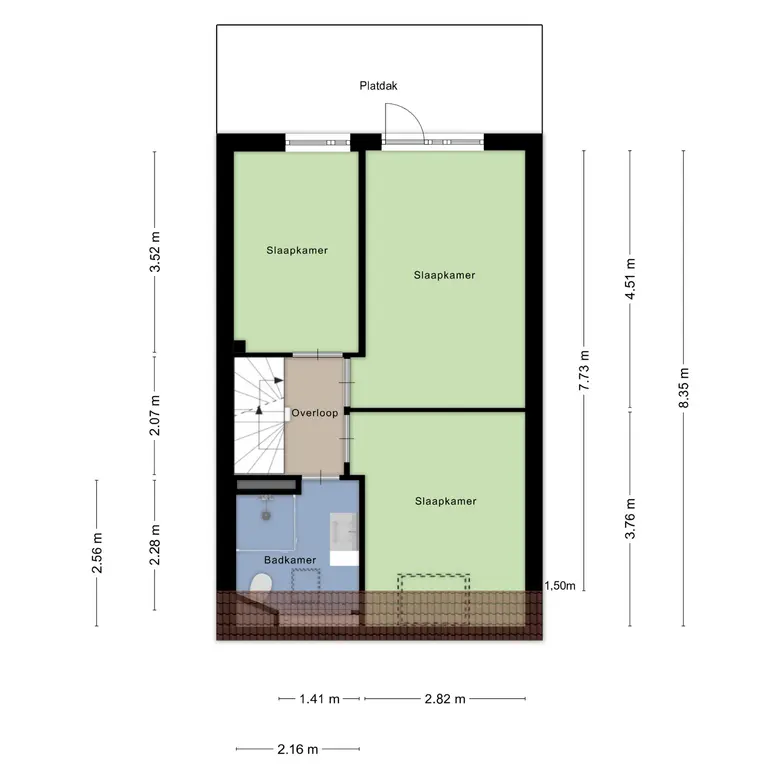 Plattegrond 5 van Lunenburg 27