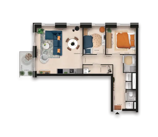 Appartement type K