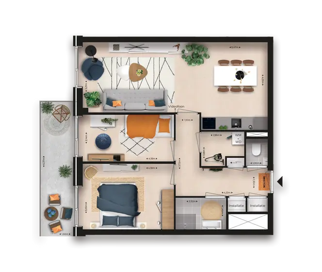 Appartement type D