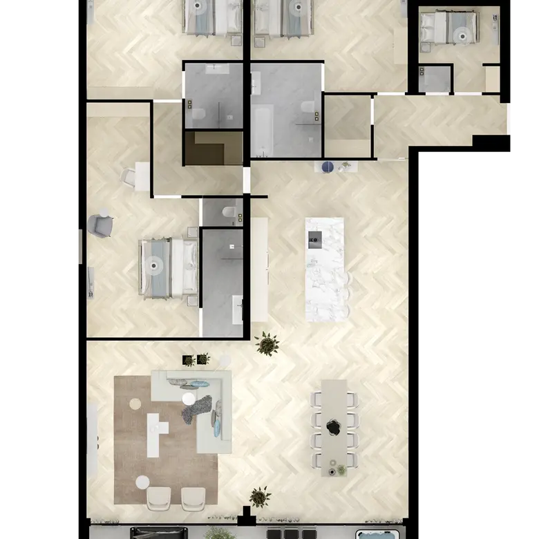Plattegrond 1 van Bouwnummer 1339