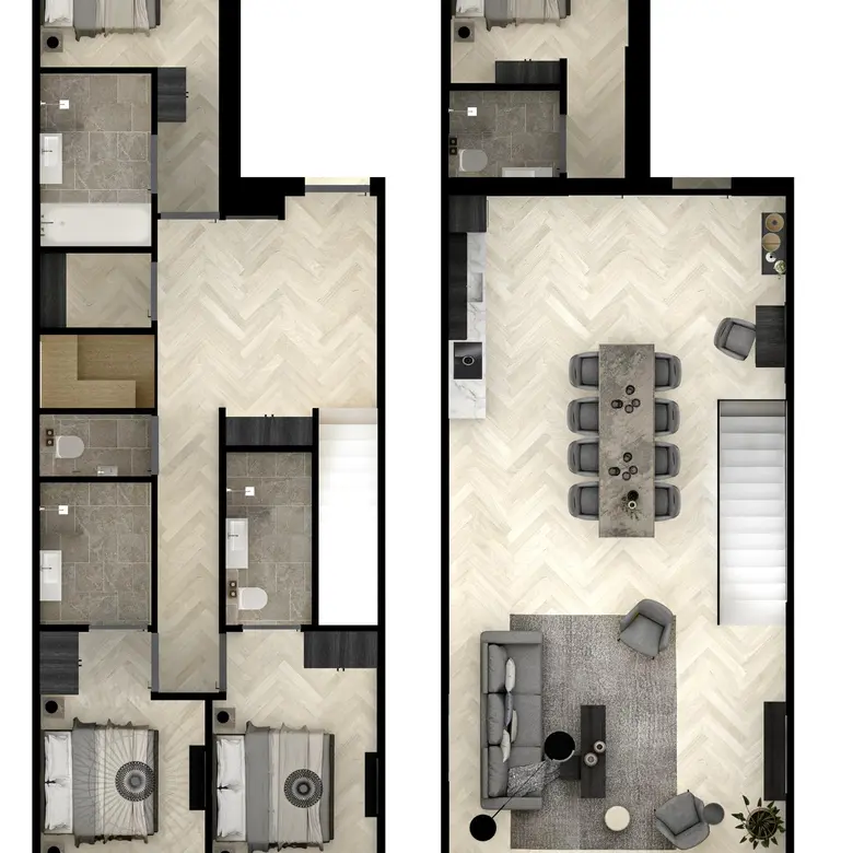 Plattegrond 1 van Bouwnummer 1230