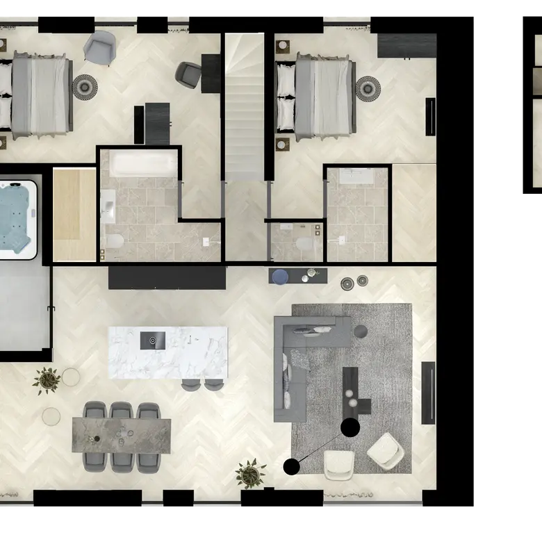 Plattegrond 1 van Bouwnummer 2328