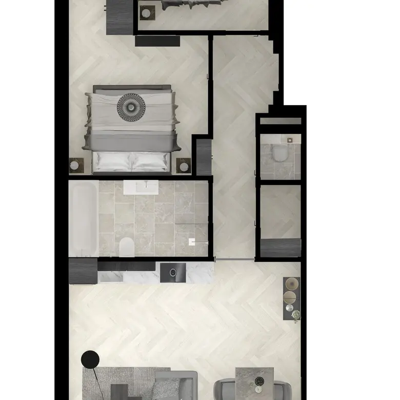 Plattegrond 1 van Bouwnummer 1236