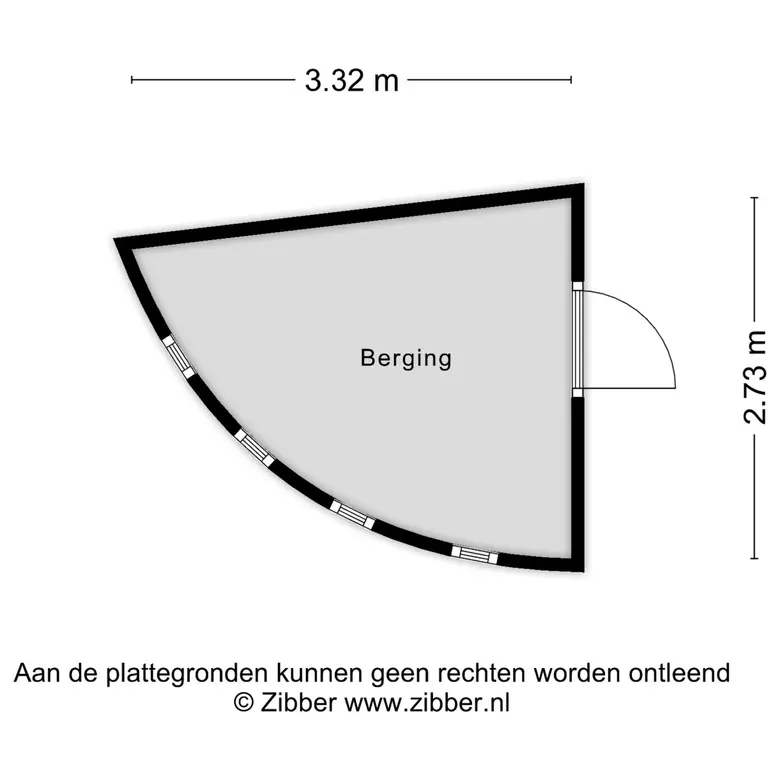 Plattegrond 3 van De Boog 80