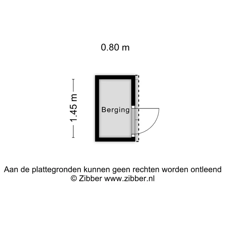 Plattegrond 4 van De Boog 80