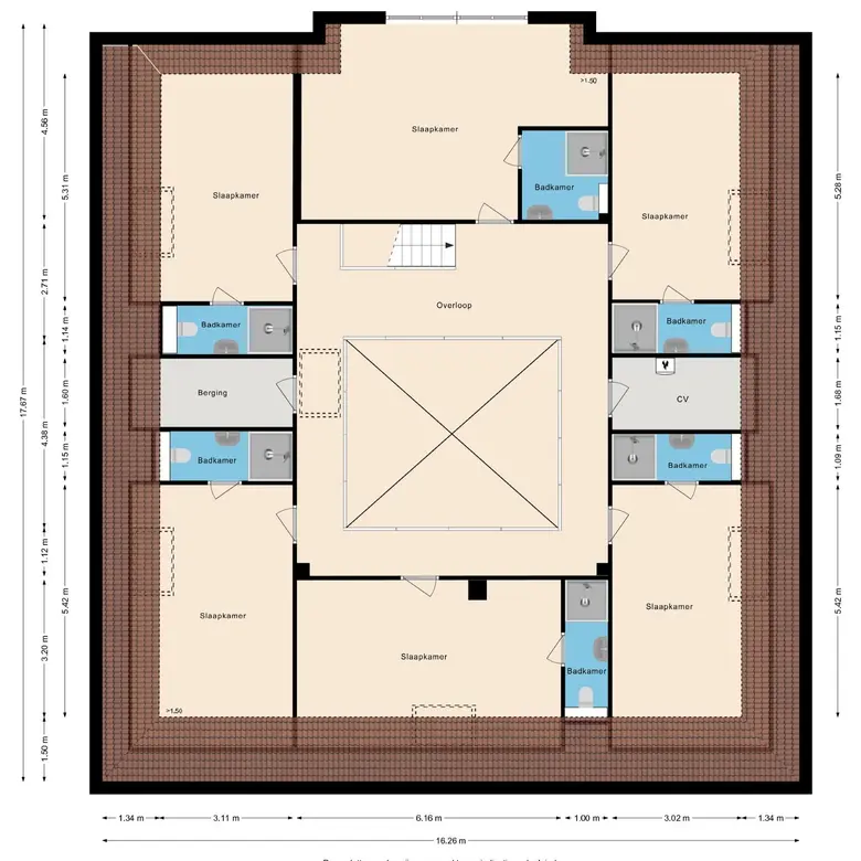 Plattegrond 3 van Kanaaldijk 91