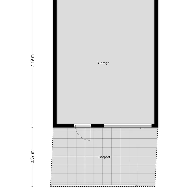 Plattegrond 5 van Kanaalweg 20a