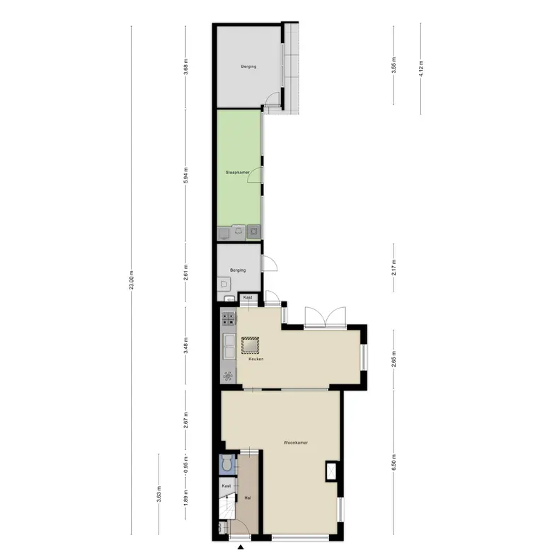 Plattegrond 2 van Het Bleekveld 1