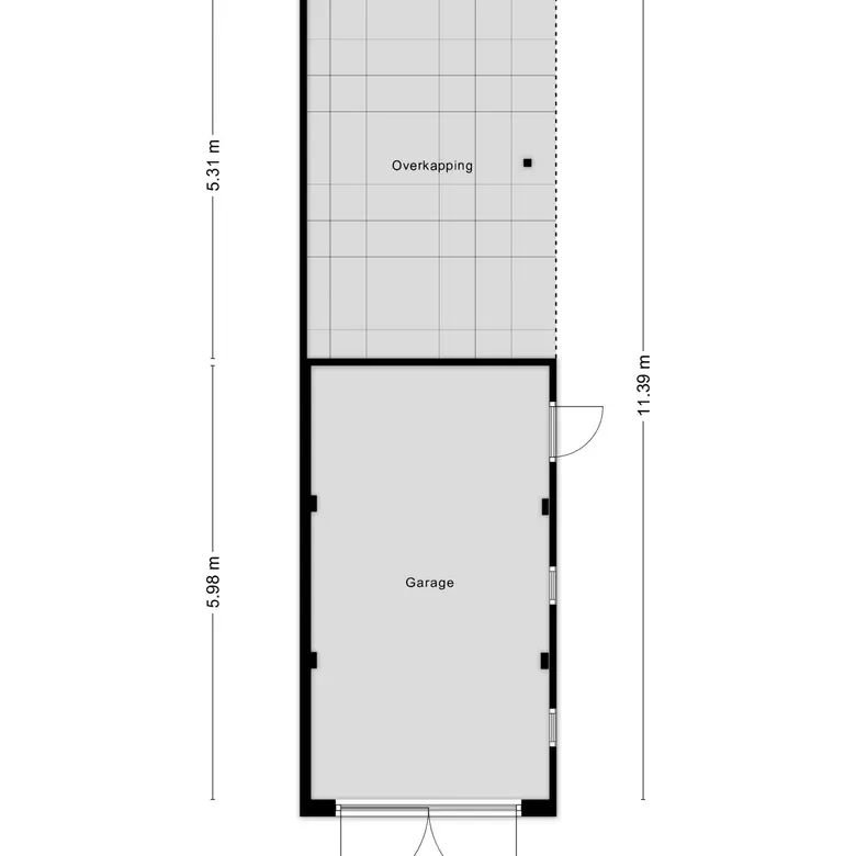 Plattegrond 5 van Kennemerstraatweg 221a