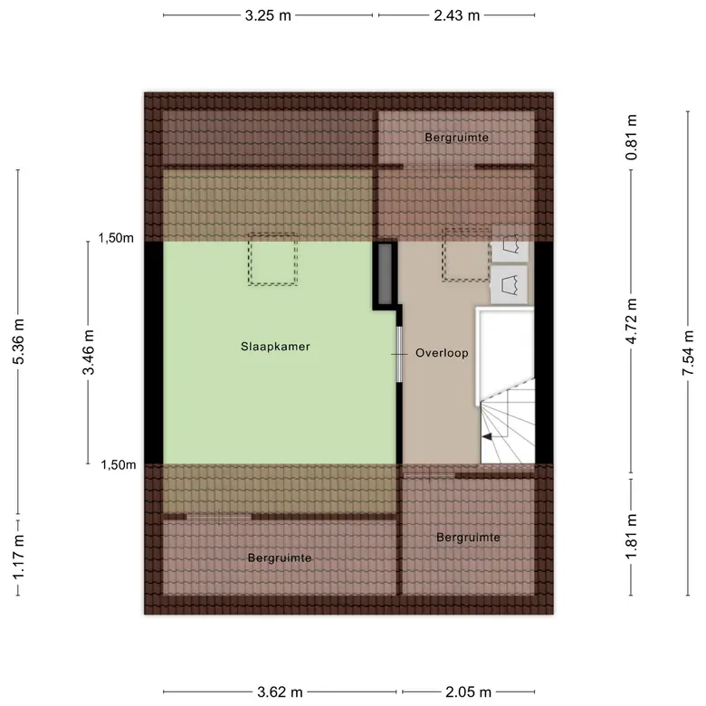Plattegrond 4 van Paapenhof 7
