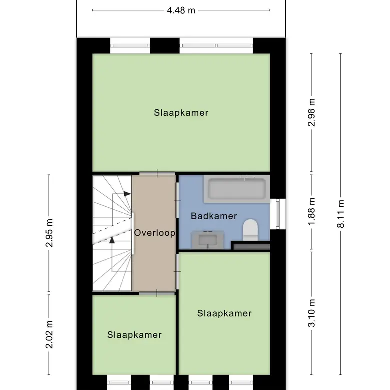 Plattegrond 3 van Gaanderij 145