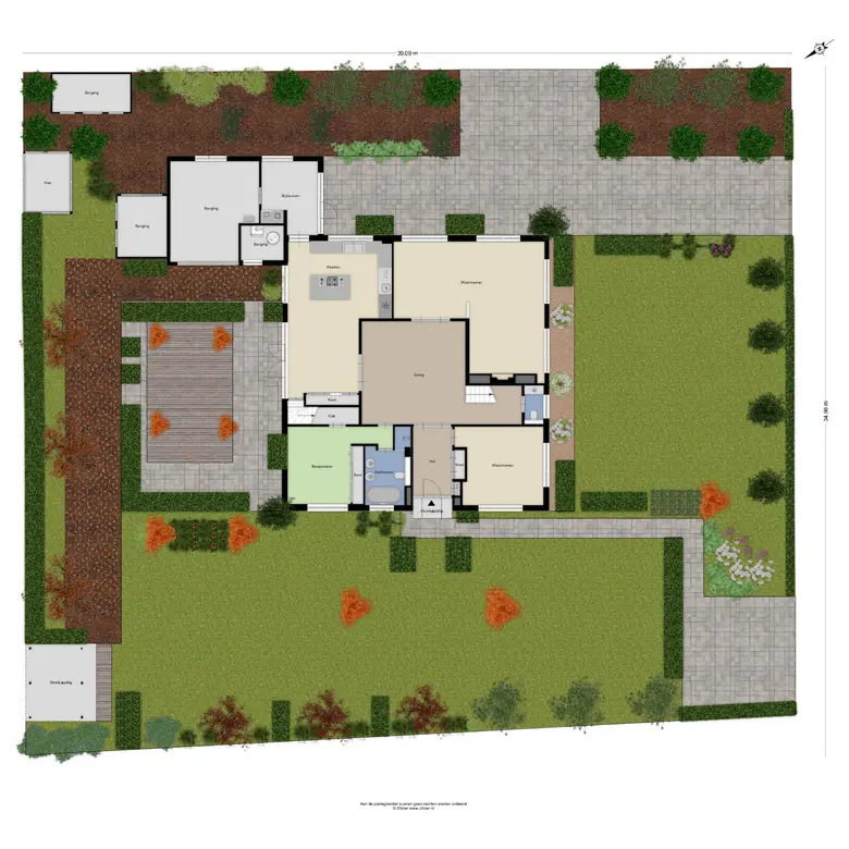 Plattegrond 1 van Laan van Zeeman 22