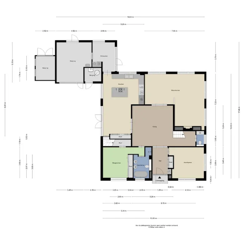 Plattegrond 2 van Laan van Zeeman 22