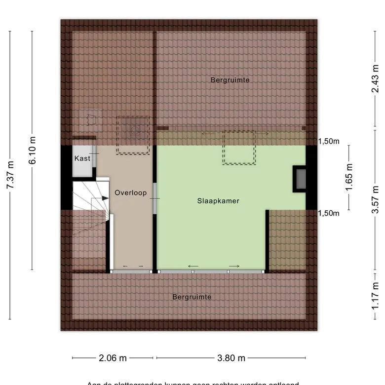 Plattegrond 5 van Gijsbrechtstraat 11