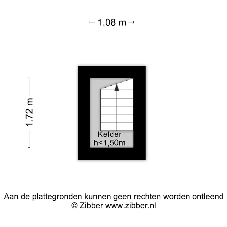 Plattegrond 5 van Westerweg 158