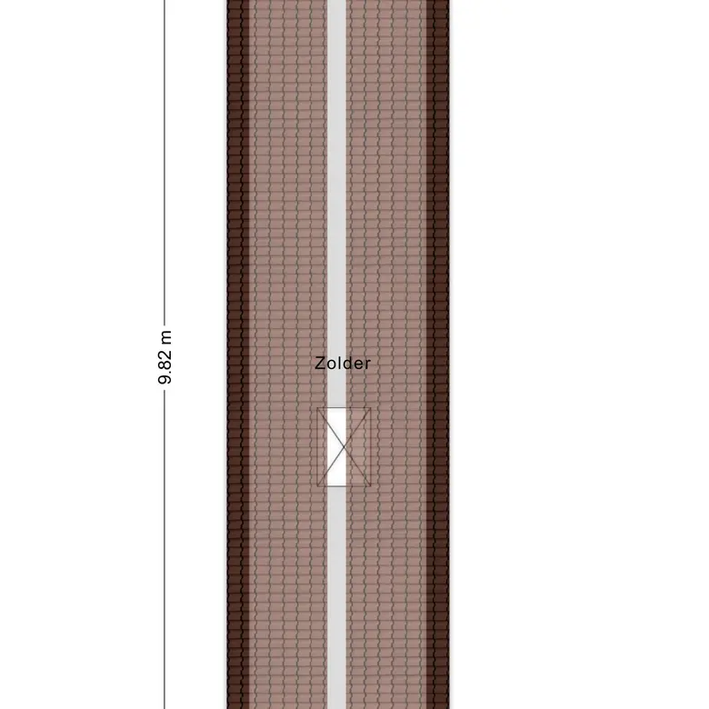 Plattegrond 4 van Kleine Dorpsstraat 12A