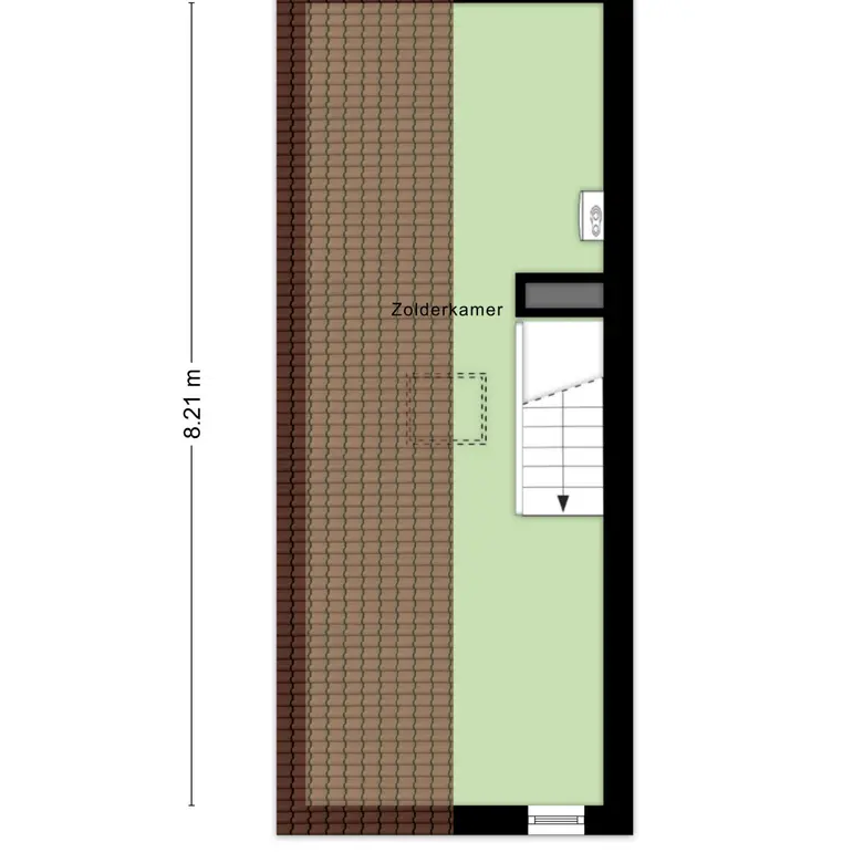 Plattegrond 6 van Ronde Laan 38