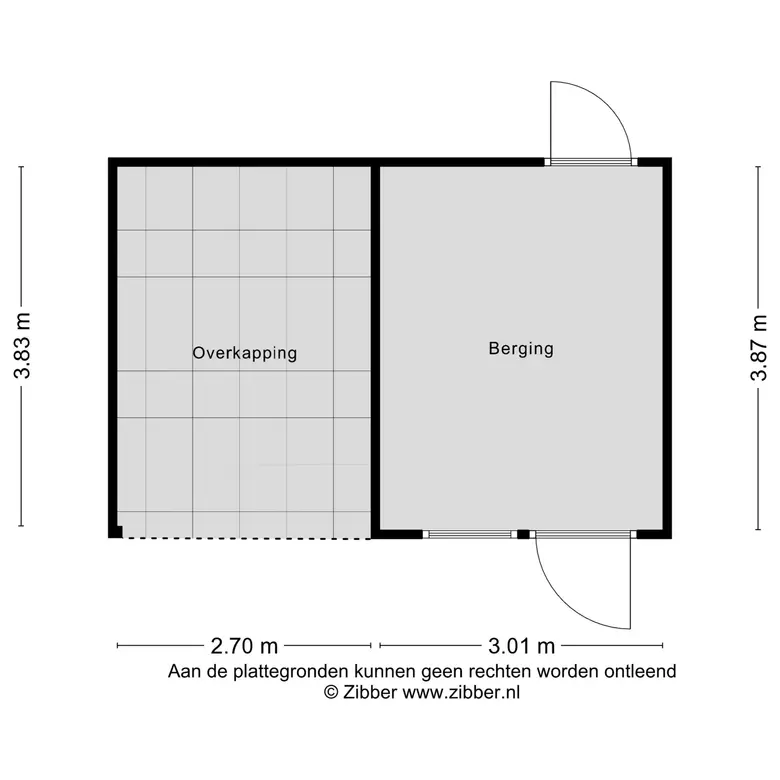 Plattegrond 6 van Heilooërdijk 51