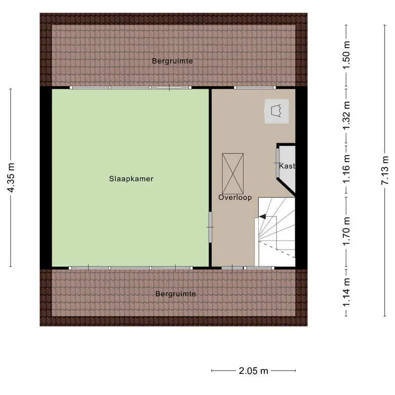 Plattegrond 4 van Heilooërdijk 51