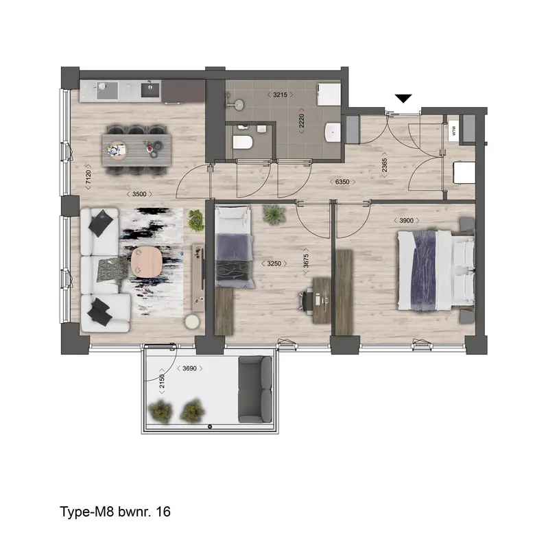 Plattegrond 1 van Bouwnummer 39