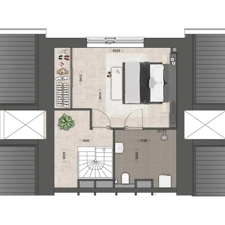 Plattegrond 2 van Bouwnummer 54