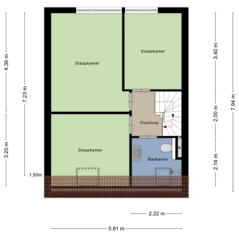 Plattegrond 2 van Klipper 49
