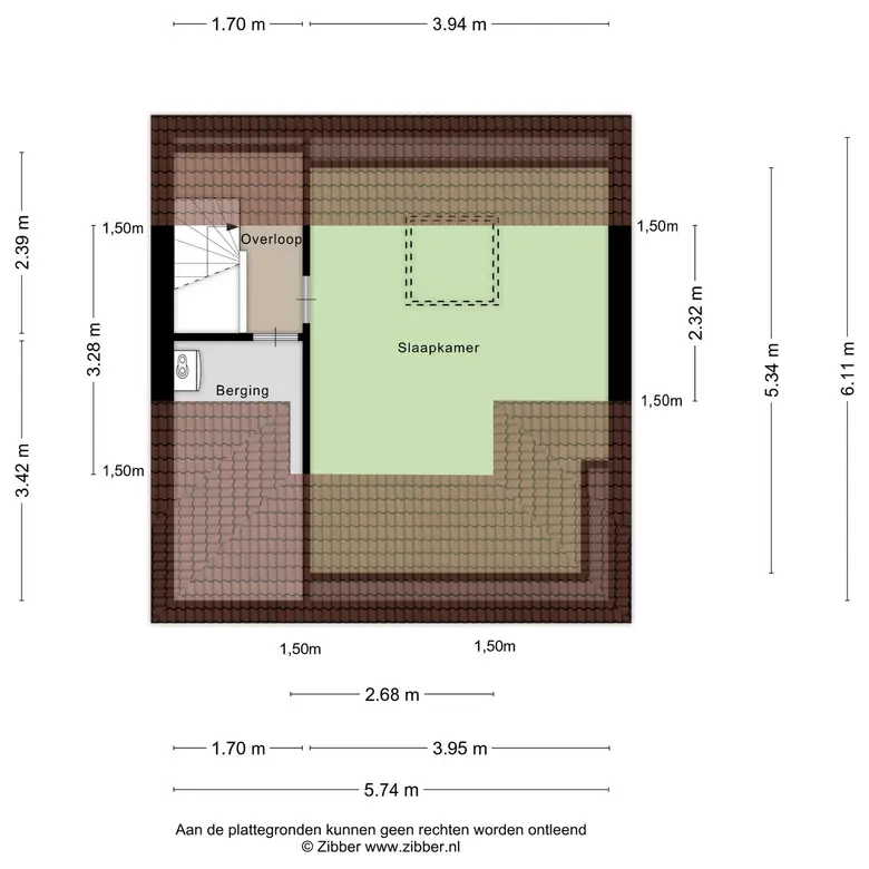 Plattegrond 4 van Venenlaan 136