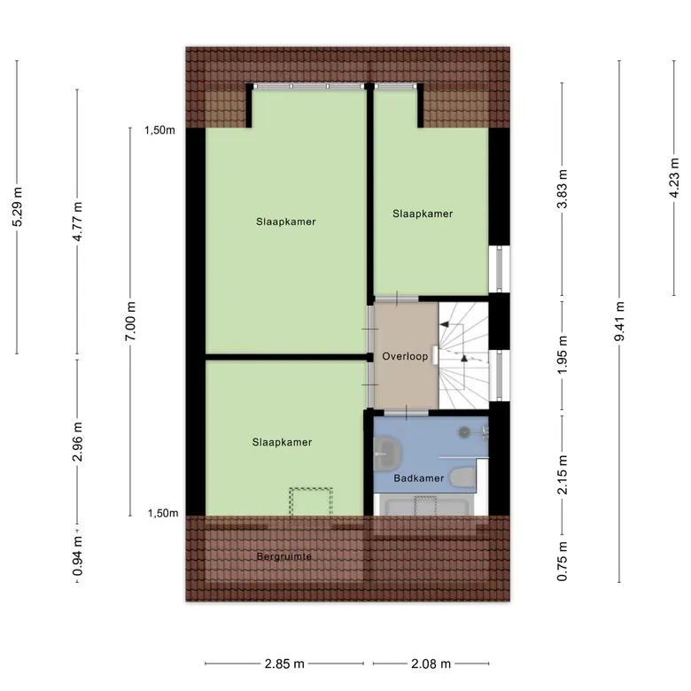Plattegrond 3 van Klokkeweid 18