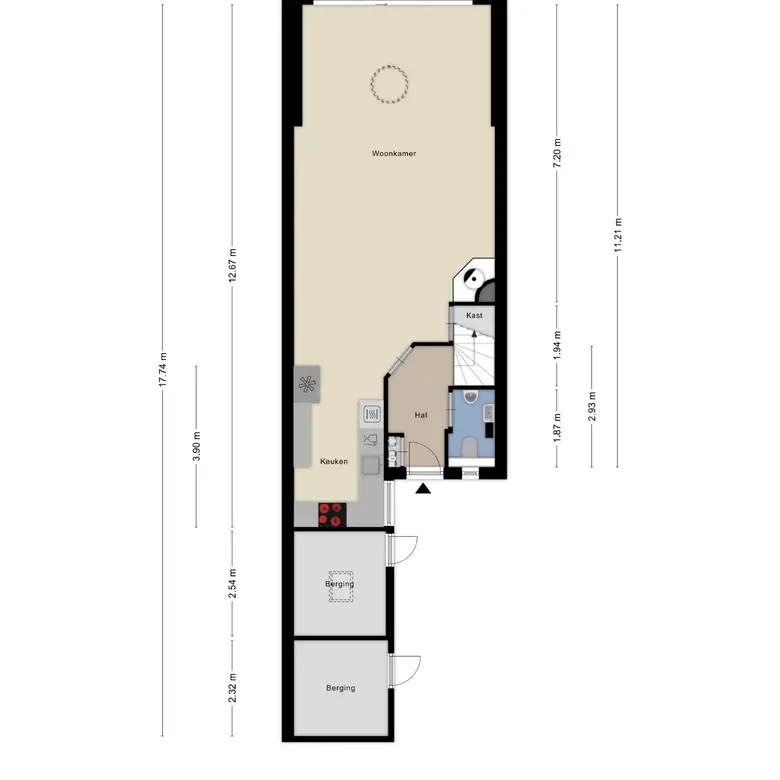 Plattegrond 1 van Verfmolen 78