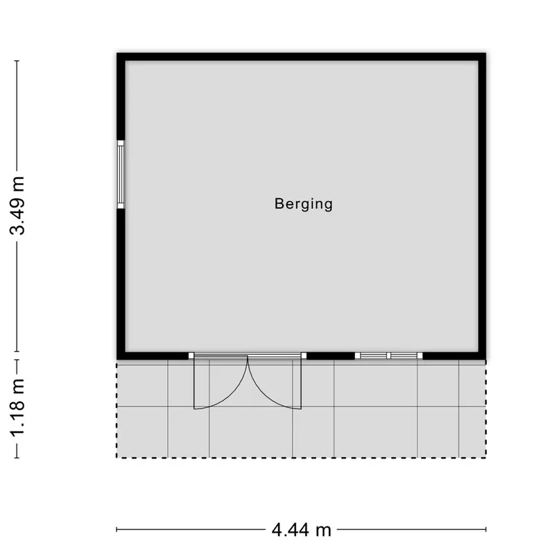 Plattegrond 3 van Verfmolen 78