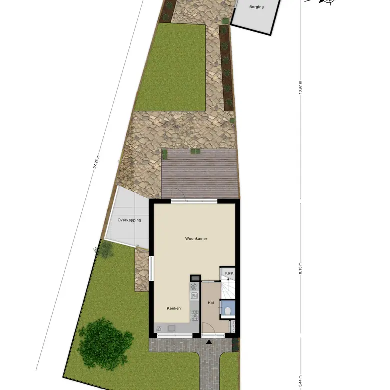 Plattegrond 2 van Duke Ellingtonhof 3