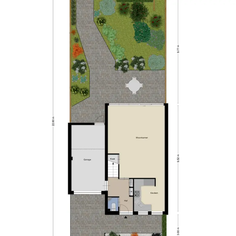 Plattegrond 1 van Klokkeweid 20