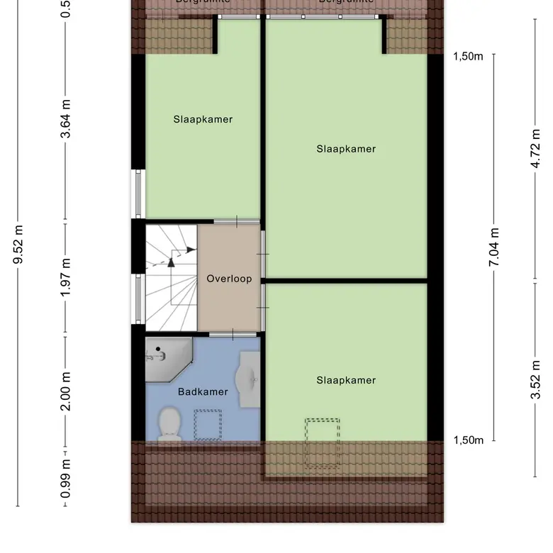 Plattegrond 3 van Klokkeweid 20