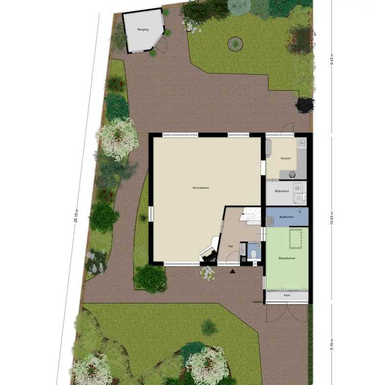 Plattegrond 2 van Reaal 159