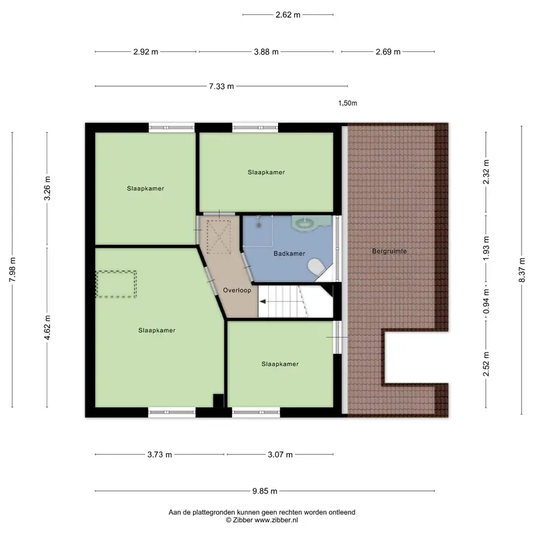 Plattegrond 4 van Reaal 159