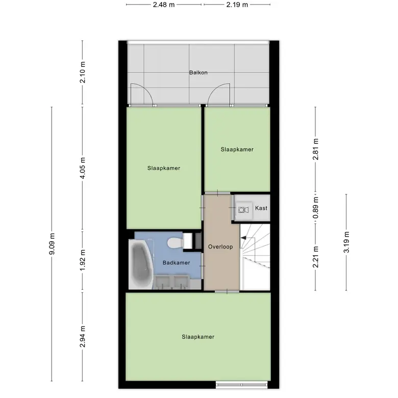 Plattegrond 4 van Melkweg 16