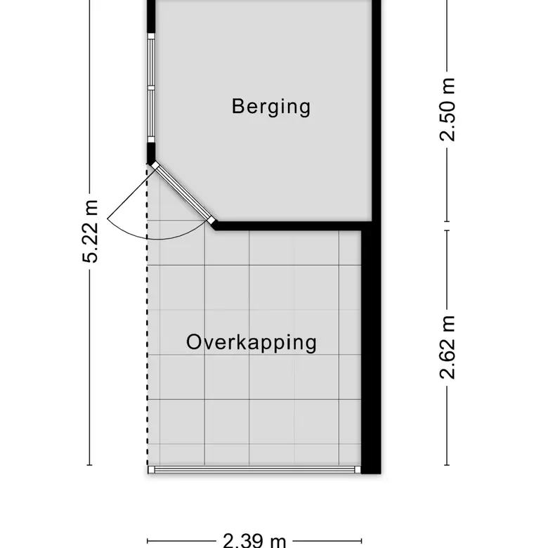 Plattegrond 5 van Wrongelstraat 27