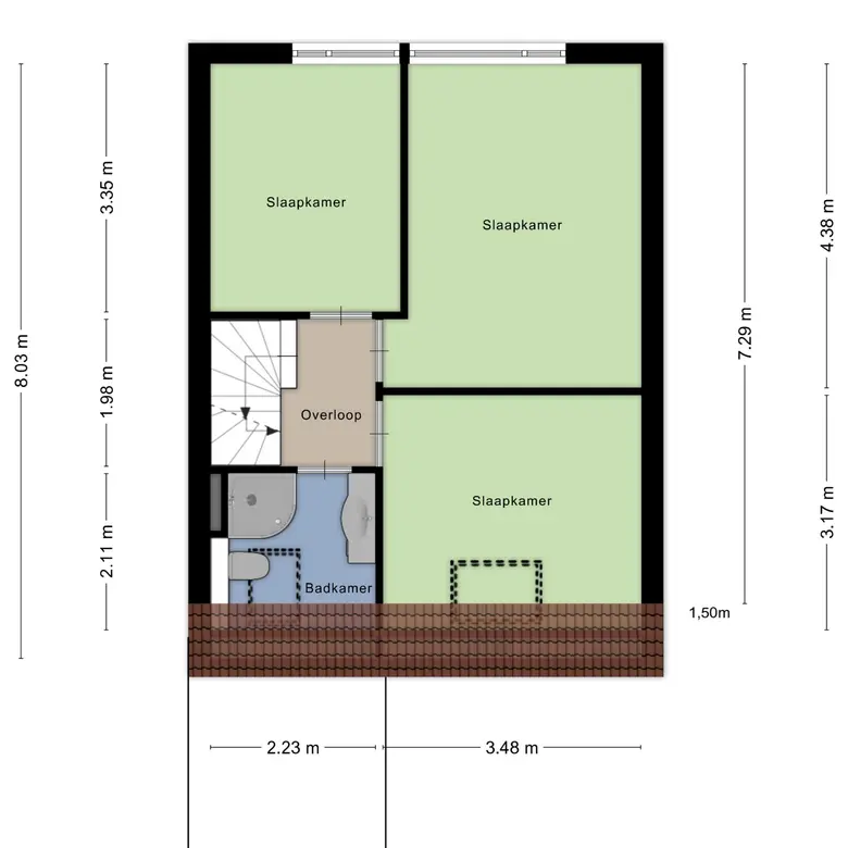 Plattegrond 3 van Klipper 4